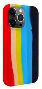 Панель Evelatus Silicone Case Multi-Colored для Apple iPhone 15 Pro Max Rainbow (4752192068523)