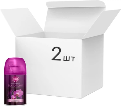 Упаковка змінних аерозольних балонів iFresh Premium aroma Silk orchid 250 мл х 2 шт (iF-000039)