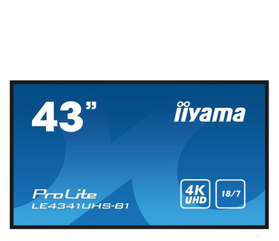 Монитор iiyama LE4341UHS-B1 (LE4341UHS-B1) EU