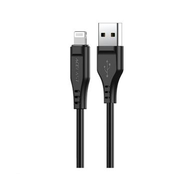 Kabel Acefast Apple Lightning - USB Type A M/M 1.2 m Black (C3-02-A-L black)