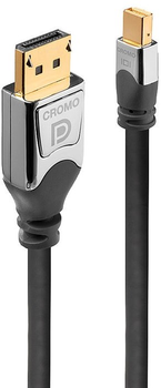 Kabel Lindy mini-DisplayPort - DisplayPort M/M 2 m Black (4002888363129)