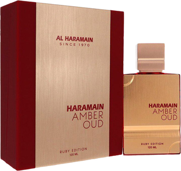 Woda perfumowana unisex Al Haramain Amber Oud Ruby Edition 120 ml (6291100130559)