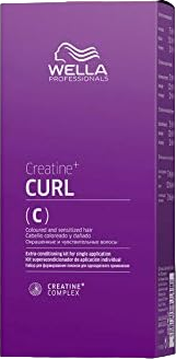 Zestaw fluidów do kręcenia Wella Professionals Creatine+ Curl C do włosów farbowanych i uwrażliwionych (8005610438450)