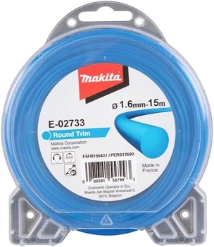 Жилка косильна "круг" 1.6 мм Makita E-02733 (15 м)