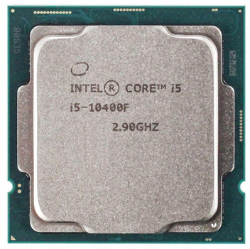 Процесор Intel Core i5 10400F (CM8070104290716) (Socket 1200, 12T, 4.3 ГГц, Tray)