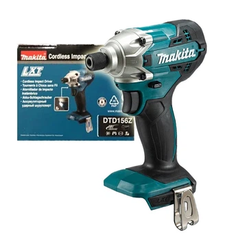 Гвинтокрут імпульсний акумуляторний Makita DTD156Z (155 Нм, 1/4", LXT, без акумуляторів та зарядного пристрою)