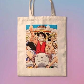 Эко-сумка, шопер с принтом аниме Ван Пис One Piece