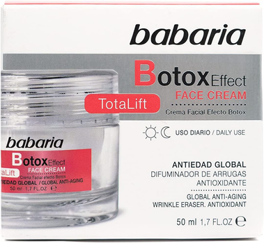 Krem do twarzy Babaria Botox Effect Totalift 50 ml (8410412100755)