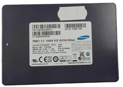 Накопичувач SSD Samsung Sata 2.5" 256Gb PM851 (MZ-7TE2560)