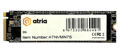 Накопичувач SSD ATRIA m.2 NVMe 1024GB N7S ATNVMN7S/1024 1TB (ATNVMN7S/1024)