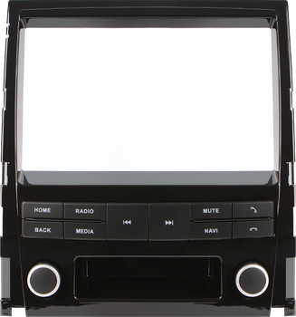 Штатний комплект перехідна рамка з проводкою Lesko 9" Cadillac Escalade 2006-2013 + canbus Ескалейд 2шт