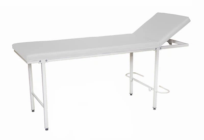 Кушетка медицинская высокая Премьера ISMED 8001 195x62x80 см Zeus Deluxe White белая
