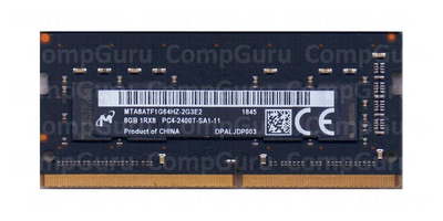 Оперативна пам'ять для ноутбука Micron DDR4 8GB 2400MHz SO-DIMM 1Rx8 PC4-2400T (MTA8ATF1G64HZ-2G3E2)