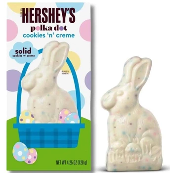 Пасхальный заец HERSHEY'S Cookies 'N' Creme Polka Dot 120 г