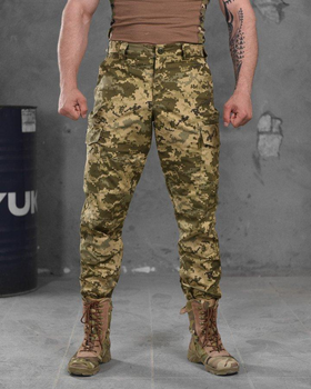 Тактичні чоловічі літні штани ріп-стоп XL піксель (86994)