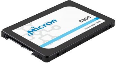 SSD диск Micron 5300 Max 3.84TB 2.5" SATAIII 3D NAND TLC (MTFDDAK3T8TDT-1AW1ZABYYT)