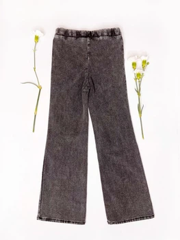 Лосины брюки H&M 110 см серый артикул Л505
