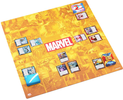 Ігровий килимок Gamegenic Marvel Champions помаранчевий гумовий (4251715412640)