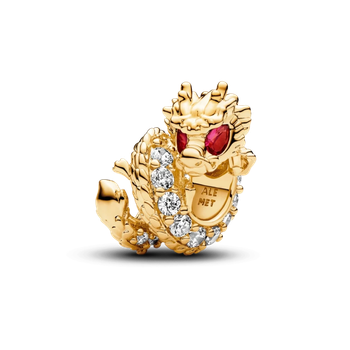 Срібна намистина Pandora Китайський рік дракона 763069C01 .