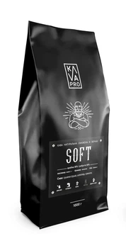 Кофе в зернах Soft KAVAPRO бленд 1 кг