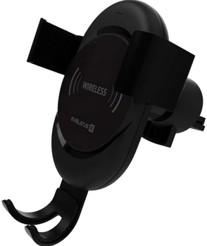 Ładowarka samochodowa Evelatus WCH02 USB Type-C - USB-A Black (WCH02BK)