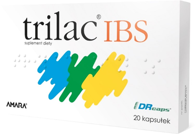 Probiotyk Amara Trilac IBS 20 caps (5901315022525)
