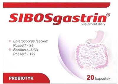 Пробіотик Urgo SsboSgastrin 20 капсул (5902020314325)