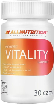 Пробіотик SFD Allnutrition Vitality Lab2pro 30 капсул (5902837746951)