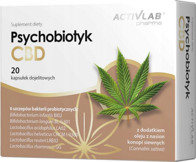 Probiotyk Activlab Pharma CBD 20 caps (5903260904383)