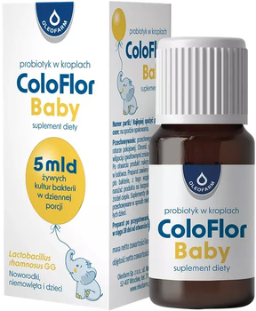 Probiotyk Oleofarm ColoFlor Baby 5 ml (5904960012477)