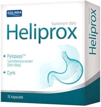 Дієтична добавка Solinea Heliprox 15 капсул (5907572580143)