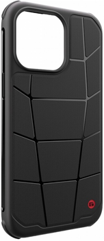 Панель CLCKR Force Magsafe для Apple iPhone 15 Pro Max Black/Red (4251993301414)
