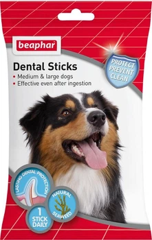 Жевательные палочки Beaphar Dental Sticks для зубов и десен собак средних и крупных пород (8711231131747)