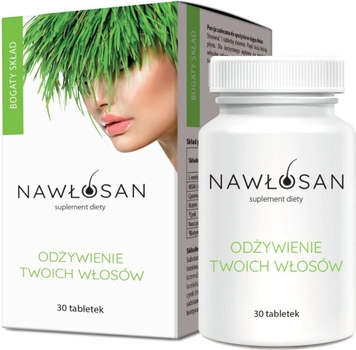 Kompleks aminokwasów Novascon Odżywienie twoich włosów 30 tabs (8594027710155)