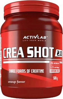 Комплект амінокислот Activlab Crea Shot 2.0 Orange 500 г (5907368872544)