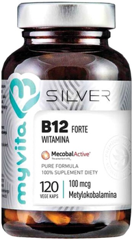 Вітамін B12 Proness MyVita Silver Forte 120 капсул (5903021590305)