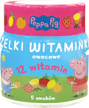 Kompleks witamin Domowa Apteczka Żelki Świnka Peppa 180 g (5905279654792)