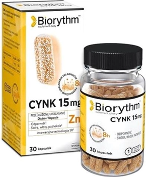 Cynk Stada Biorythm 15 Mg 30 caps (5904978351032)