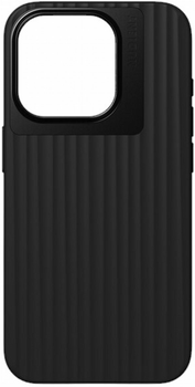 Etui plecki Nudient Bold do Apple iPhone 15 Pro Charcoal Black (7340212985607)