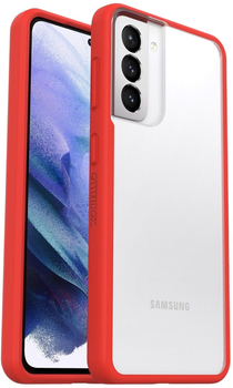 Панель Otterbox React для Samsung Galaxy S21 Transparent/Red (840104242964)