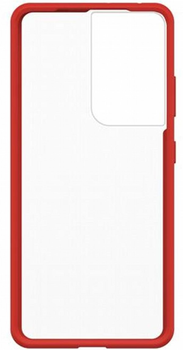 Панель Otterbox React для Samsung Galaxy S21 Ultra Transparent/Red (840104242629)