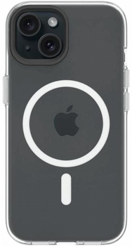 Etui plecki Rhinoshield Clear Case MagSafe do Apple iPhone 15 Transparent (4711366126759)