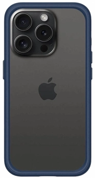Etui plecki Rhinoshield CrashGuard NX do Apple iPhone 15 Pro Navy Blue (4711366126230)