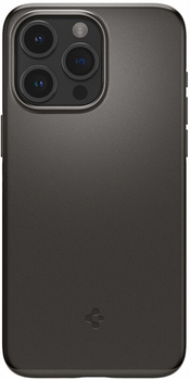 Панель Spigen Thin Fit для Apple iPhone 15 Pro Gun Metal (8809896750189)