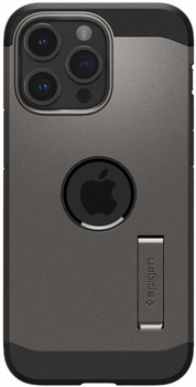 Панель Spigen Tough Armor MagFit для Apple iPhone 15 Pro Gun Metal (8809896750639)