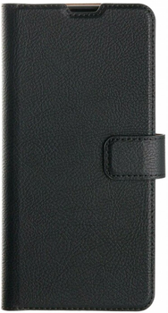 Etui z klapką Xqisit Slim Wallet do Samsung Galaxy A12 Black (4029948201122)