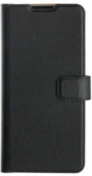 Etui z klapką Xqisit Slim Wallet do Samsung Galaxy S21 Black (4029948201078)