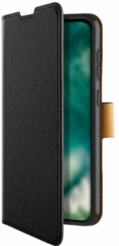 Чохол-книжка Xqisit Slim Wallet для Samsung Galaxy S21 Black (4029948201078)