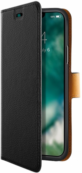 Etui z klapką Xqisit Slim Wallet do Apple iPhone 13 Pro Max Black (4029948206011)