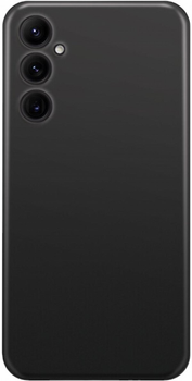 Etui plecki Xqisit Silicone Case do Samsung Galaxy A14 4G/A14 5G Black (4029948606781)